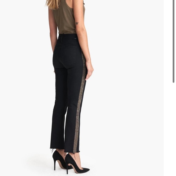 MOTHER Rascal Ankle Fray Jeans in Guilty Flash - Picture 3 of 12